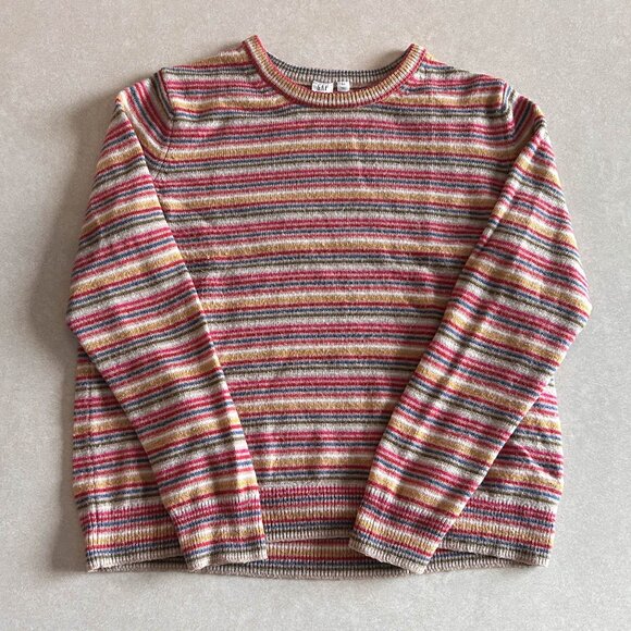 GAP Striped Merino Wool Blend Sweater ASO Max Mayfield - Picture 3 of 8